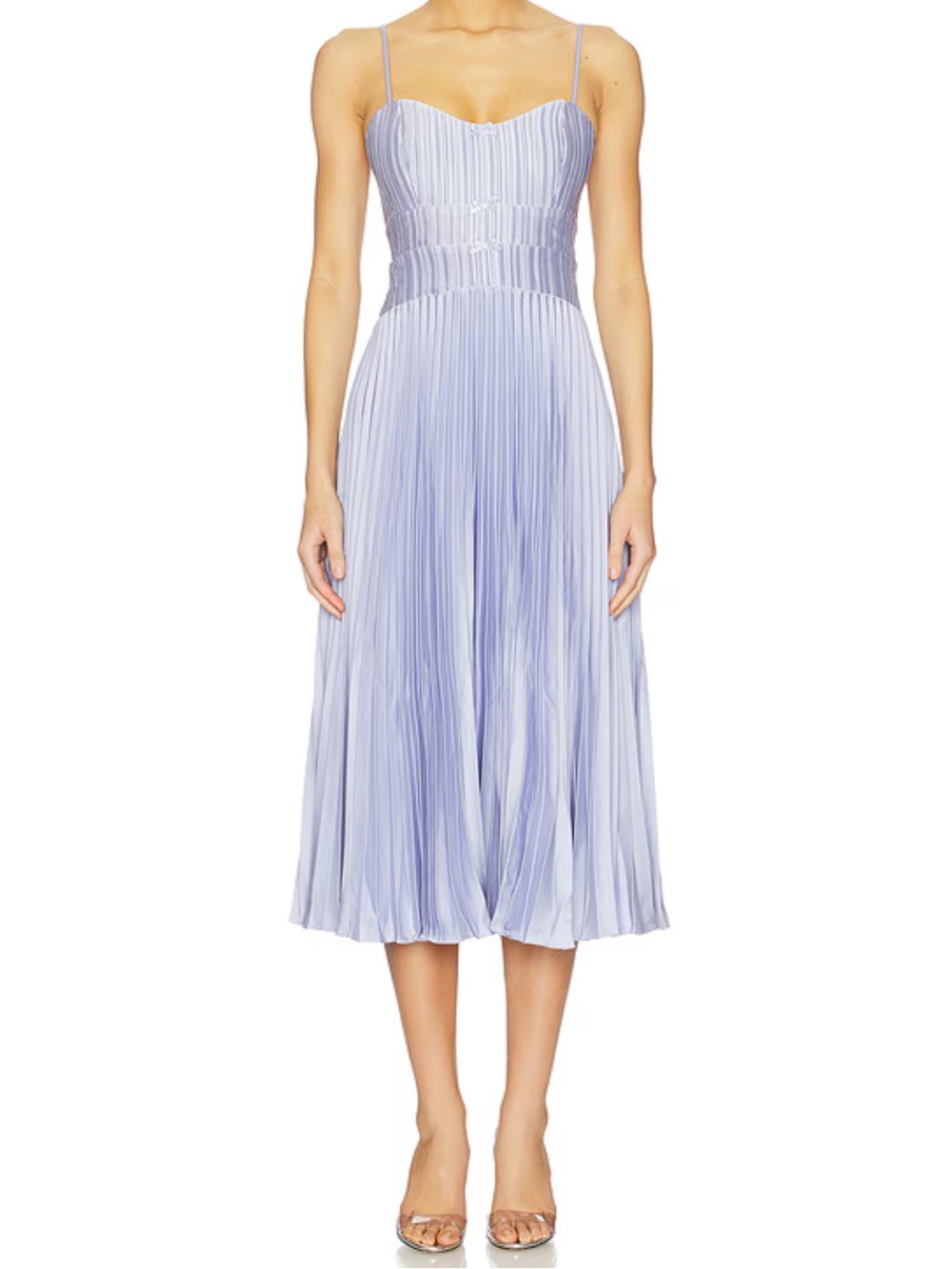 ASTR Shionagh Dress in Powder Blue Small